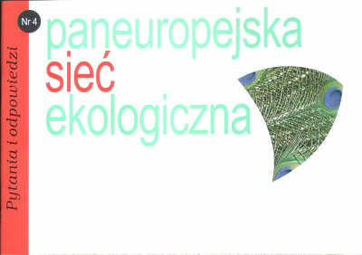 Paneuropejska sie ekologiczna - Bonenberg Marek